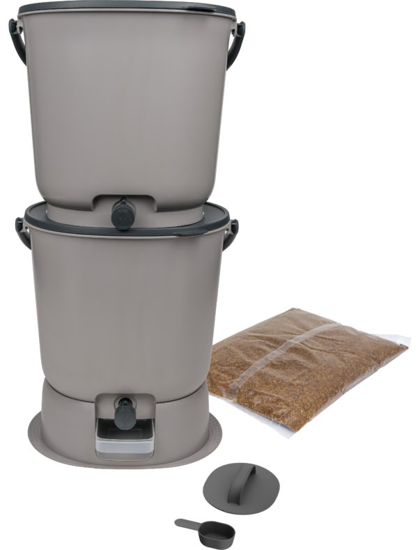 Bokashi Organko Essential Set base hi res product photo grey